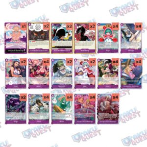 purple donquixote doflamingo deck (op14 060) optcg