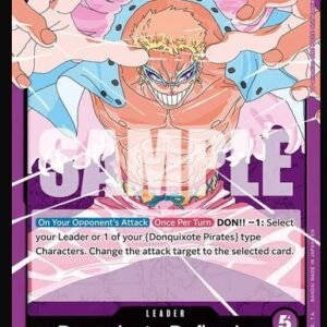 purple donquixote doflamingo deck (op14 060) optcg