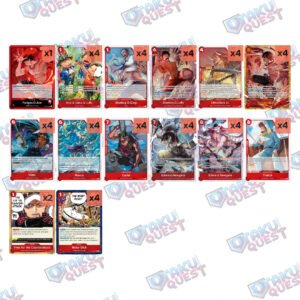 red ace deck (op16 001) optcg