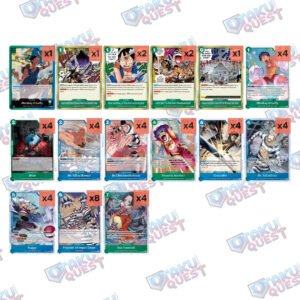 green blue luffy deck (op16 022) optcg